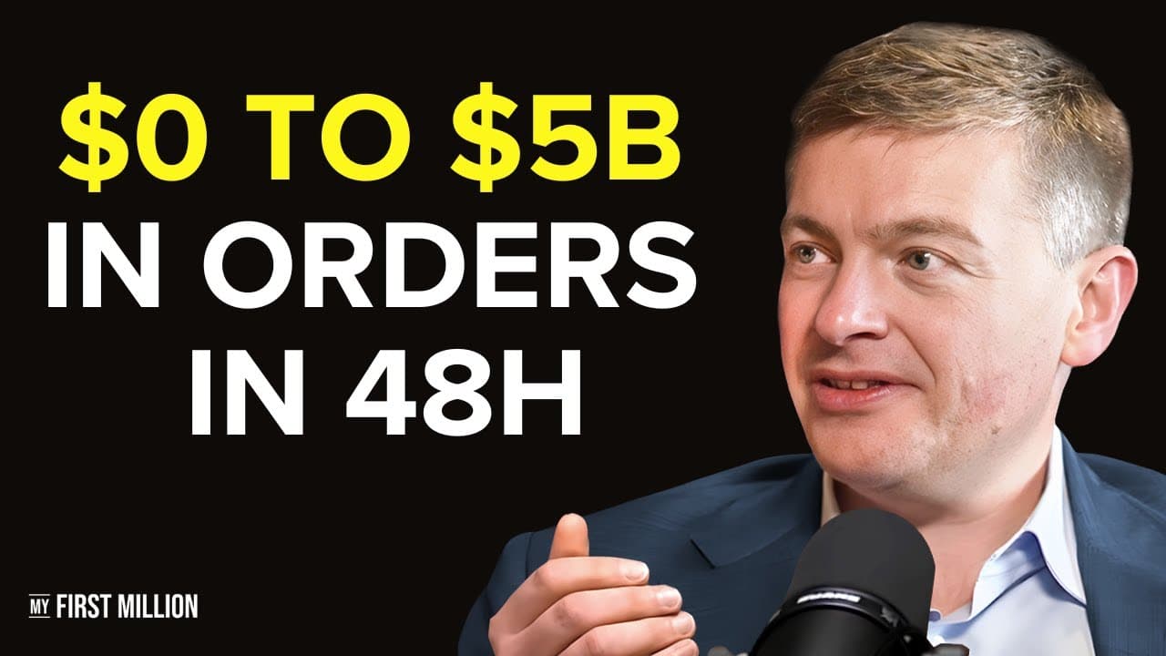 How I Got $5 Billion In Preorders For A Supersonic Jet Company