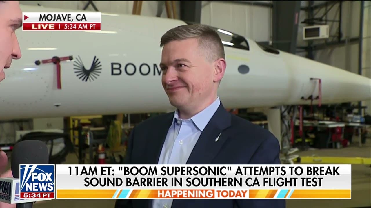 Boom Supersonic CEO Blake Scholl Interview: First Supersonic Flight