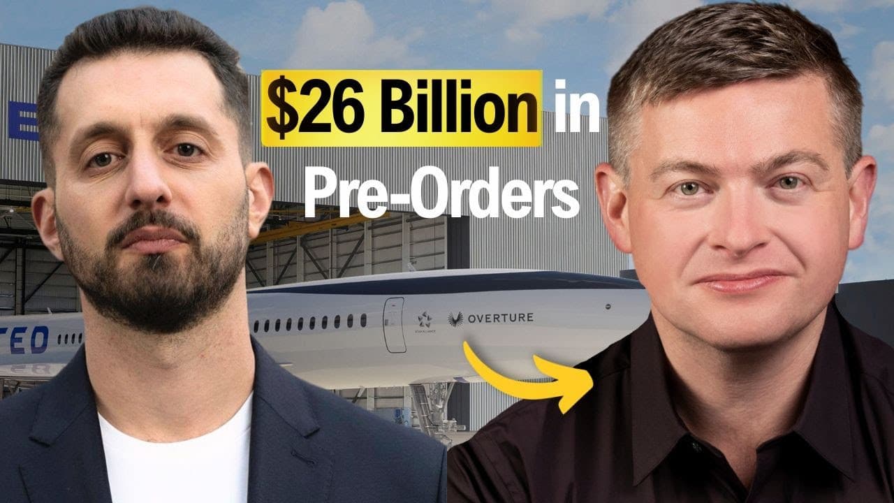 The Next Elon Musk? Boom's CEO on Disrupting Air Travel