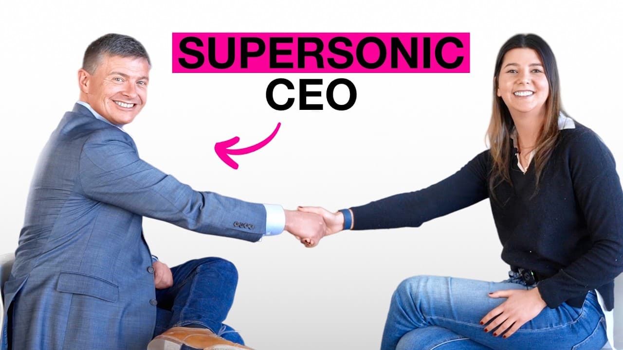 Boom Supersonic CEO's Vision For The Future!