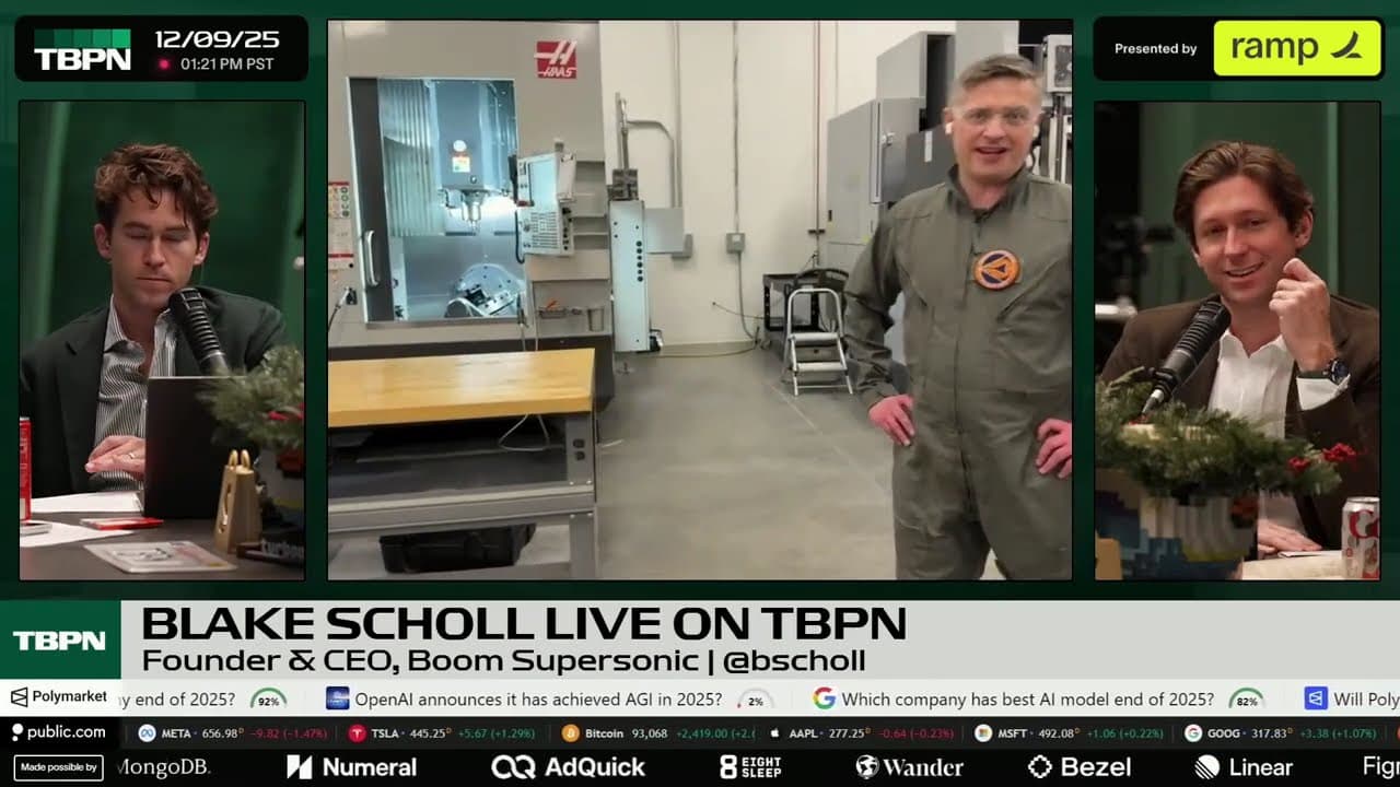 Blake Scholl On TBPN