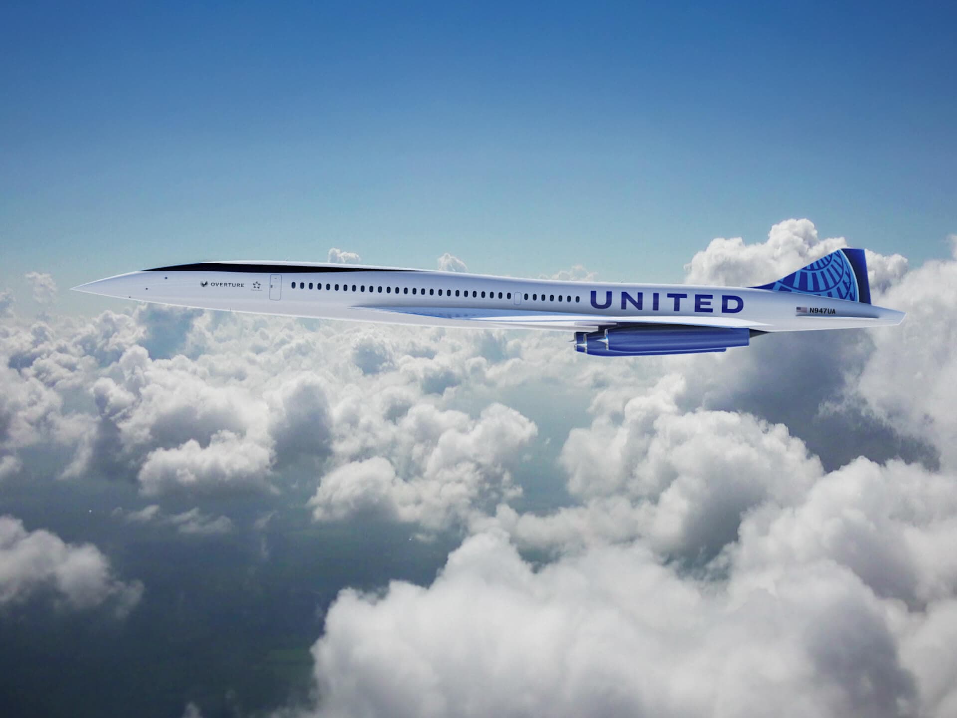 Overture airliner