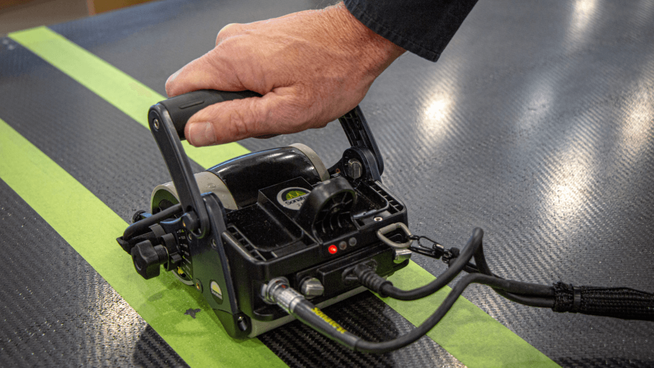 Ultrasound inspection: The first step in wing bend tests