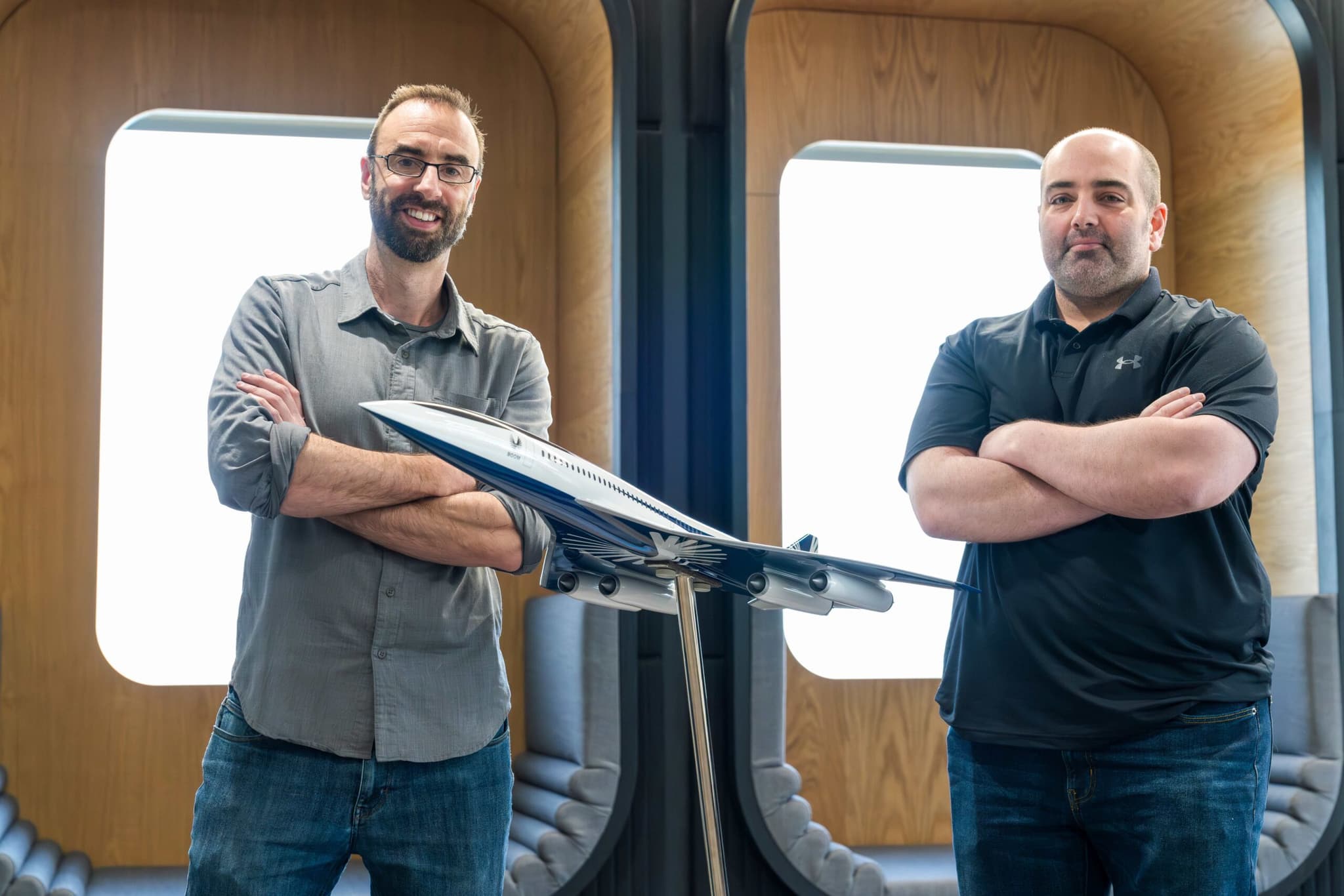 Aernnova Employees Welcomed to Boom Headquarters in Colorado