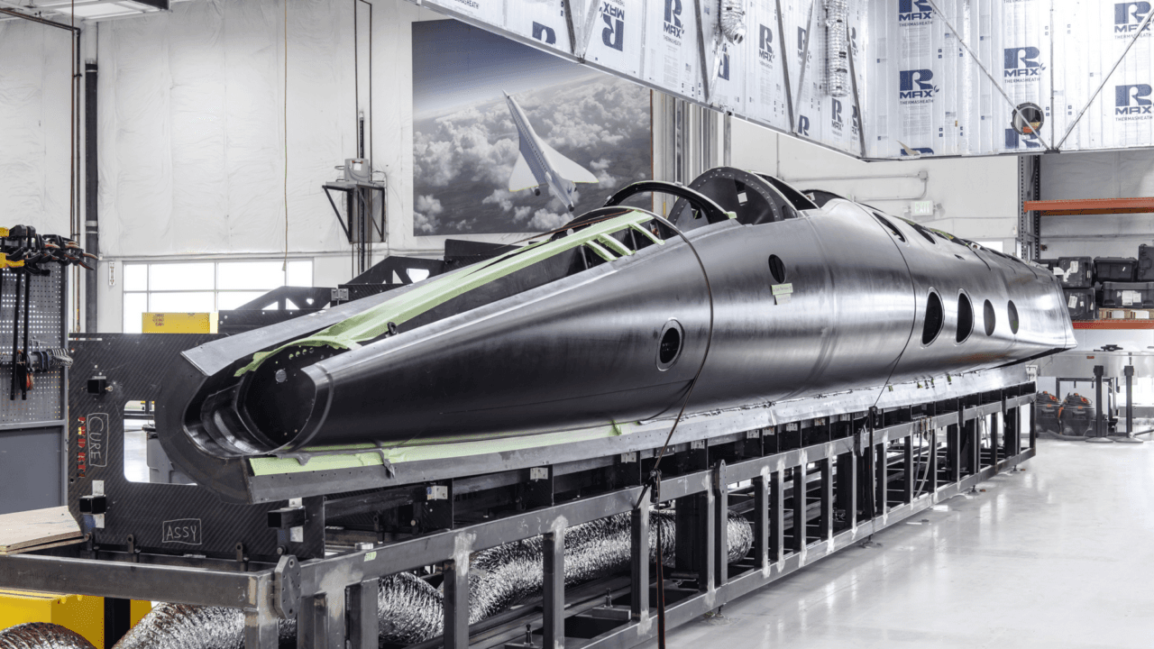 Making two halves whole: Fuselage bonding advances XB-1 build