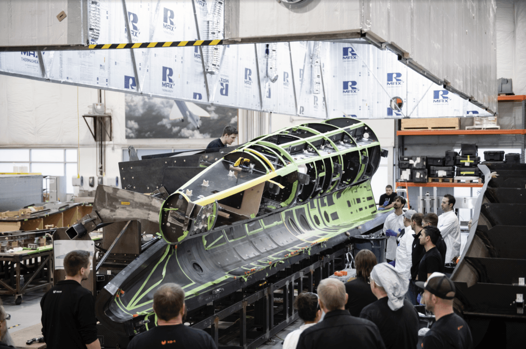 20-hour bonding event speeds XB-1 toward first flight