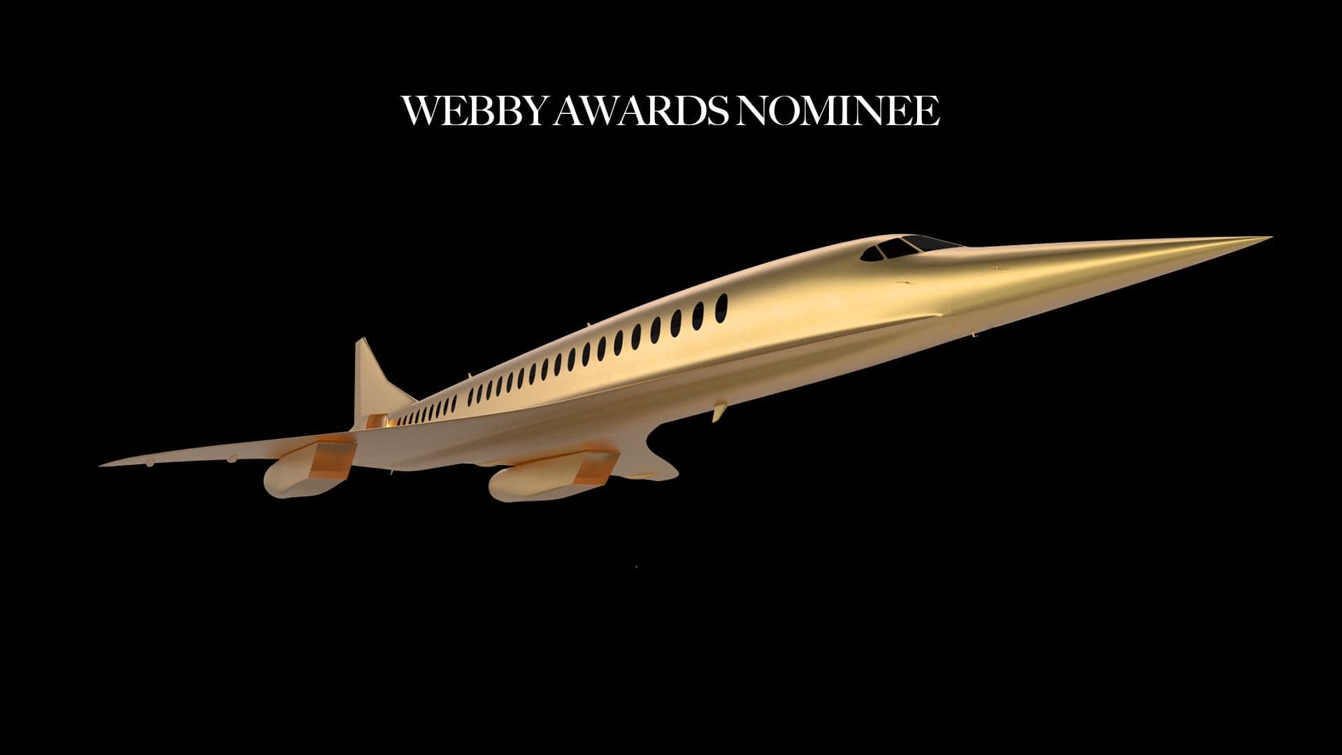 Boom Supersonic is a Webby Award Nominee