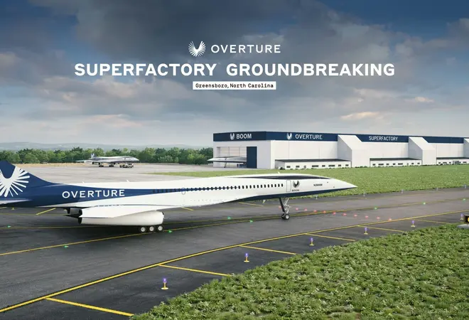 Boom Supersonic Begins Construction on Overture Superfactory