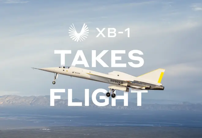 Boom Announces Successful Flight of XB-1 Demonstrator Aircraft