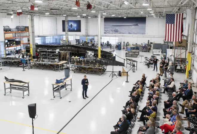 Boom hosts legends of aerospace at the hangar