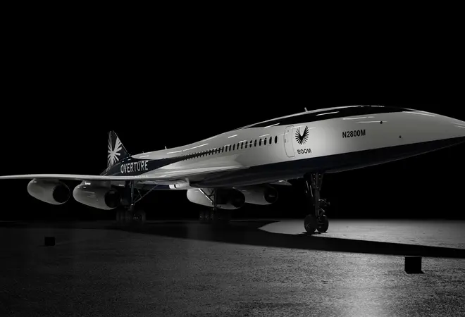 Overture Takes Shape at Farnborough International Airshow
