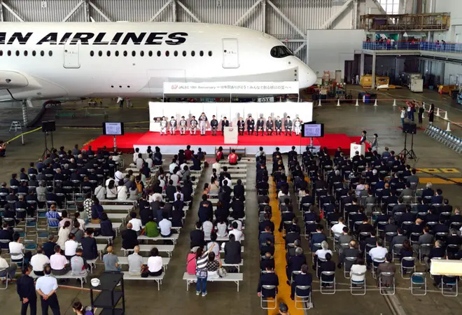 Japan Airlines celebrates 10th anniversary of JAL engineering company with supersonic exhibition