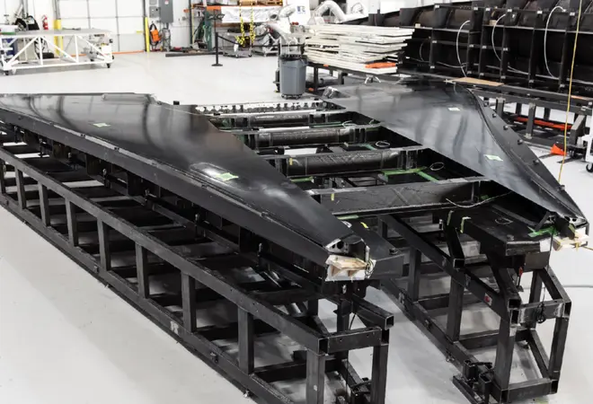 XB-1's wings are officially closed out