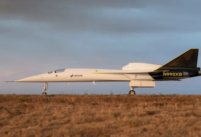 Behind the scenes: Painting Boom’s XB-1