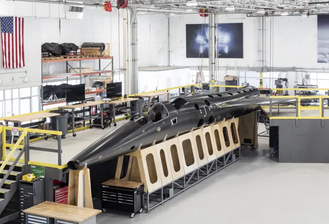 Boom closes XB-1’s forward fuselage, a significant milestone ahead of rollout