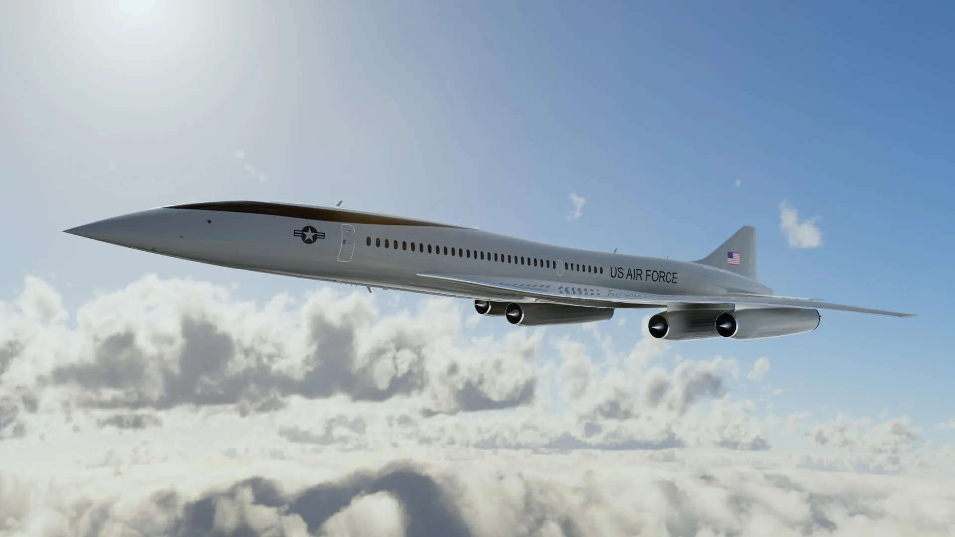 US Air Force and Boom Supersonic Enter into Strategic Partnership