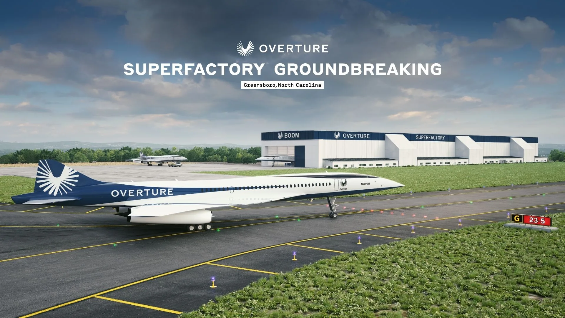 Boom Begins Construction on the Overture Superfactory