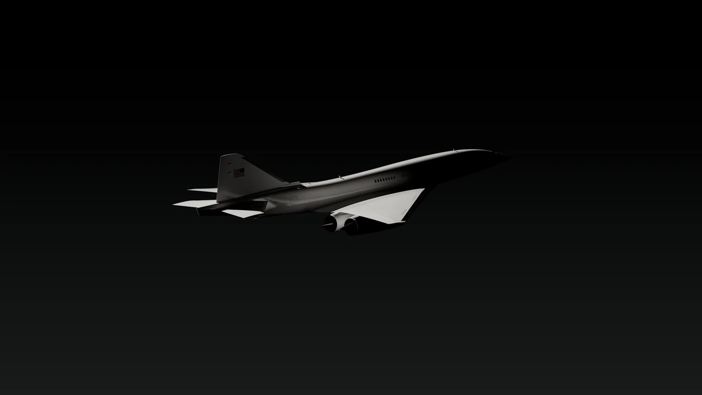 Overture supersonic airliner